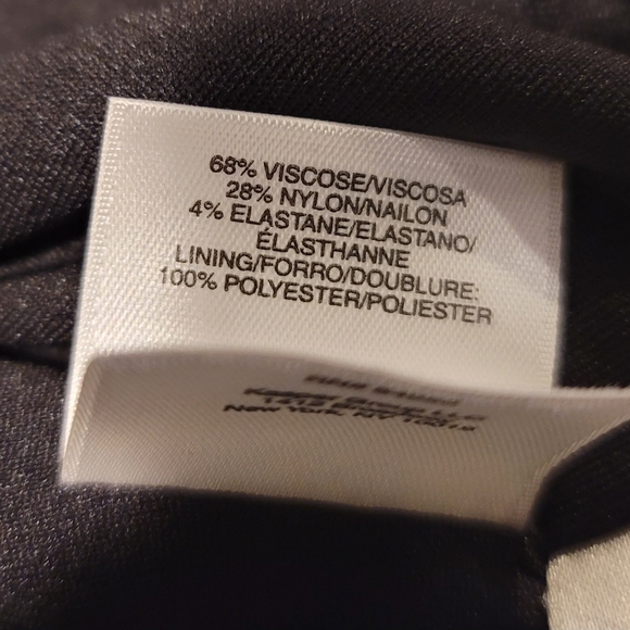 Anne Klein Basic Black 3/4 Sleeve Midi Dress - Picture 4 of 4